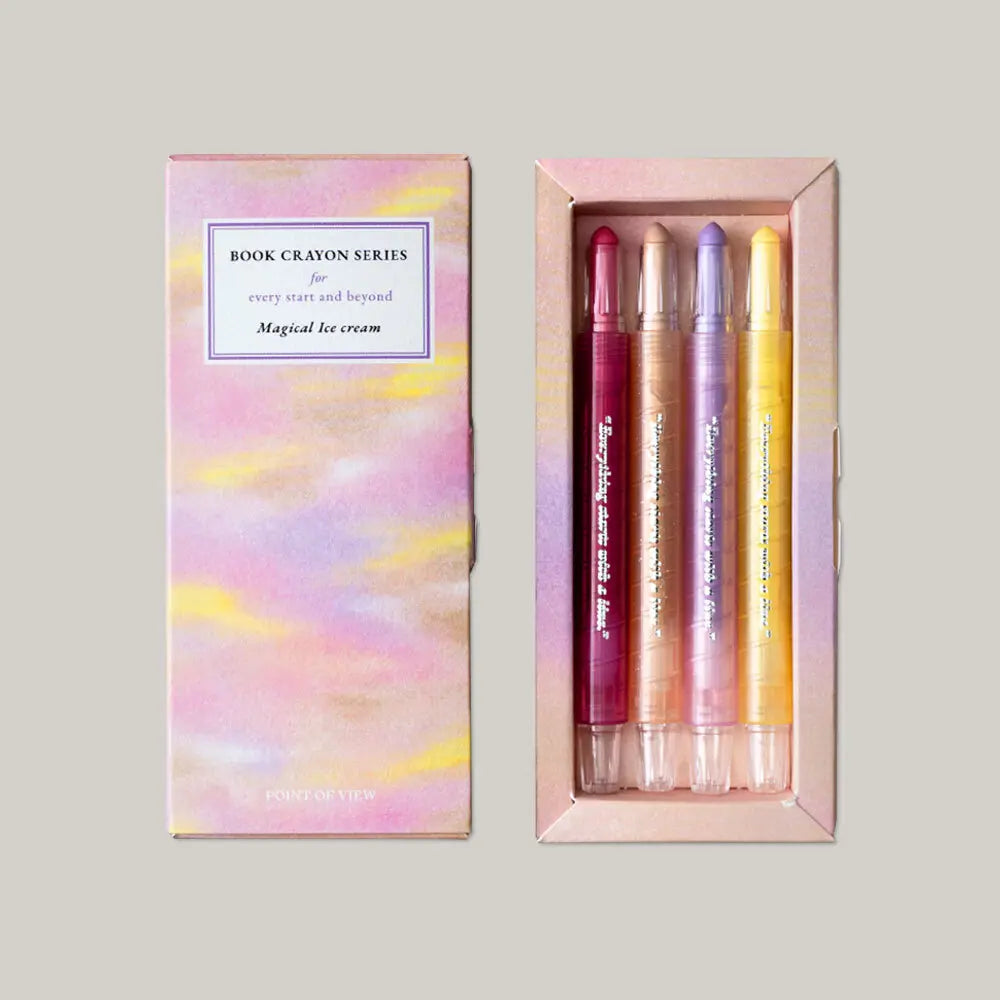 [Point Of View] P.O.V. Magical Ice Cream Pencil Set / [포인트오브뷰] 책연필 세트 - 매지컬 아이스크림