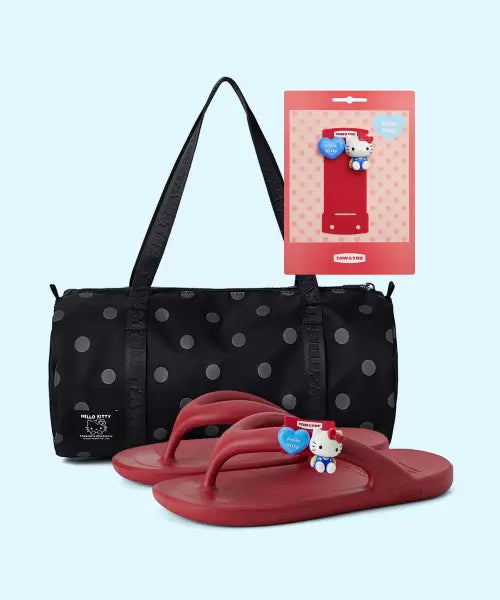 [TAW\u0026TOE] Hello Kitty Set Red / 헬로키티 세트 RED