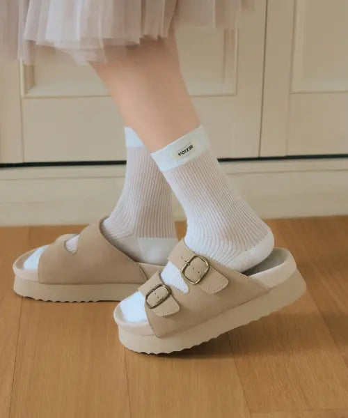 [OTZ] Topi Platform Slides Ivory OZV5GA225I / 토피 플랫폼 슬라이드 아이보리 OZV5GA225I