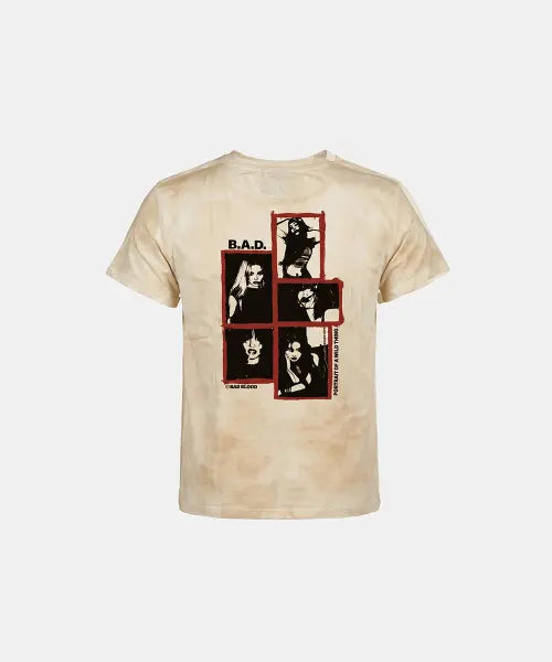 [BADBLOOD] B.A.D. Frame Gals Short Sleeve T-Shirt - Cream