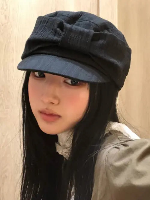 [POESIEDAME] RUBAN NOUVELLE MARGOT HAT IN BLACK