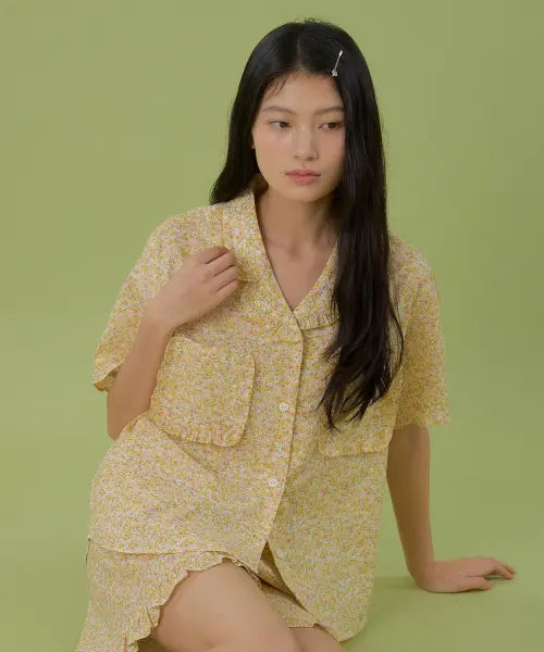 [ULLALA PAJAMAS] BASIC Womens Pajama Set_Shorts