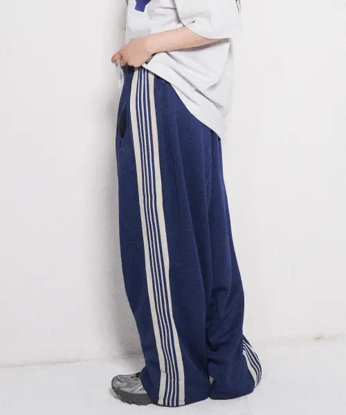 [DROWSY] DW Basic Panel Taping Track Pants 2Colors / DW 베이직 절개 테이핑 트랙 팬츠 2Color