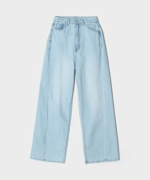 [SPAO] Lightweight Panel Wide Pants / 경량 절개 와이드 팬츠_SPTJG25G32