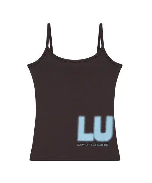 [LUVISTRUE] SY BASIC SLEEVELESS(BROWN)
