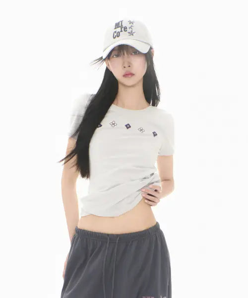 [MIRECO] IKEBANA T DUSTY GREY