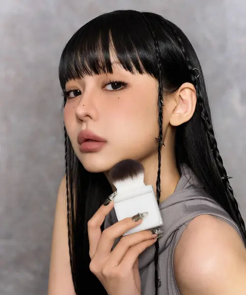 [ABOUT TONE] Blur Powder Contouring + Flip & Fit Contouring Brush Set / [SET]블러 파우더 쉐딩+플립 앤 핏 쉐딩 브러시