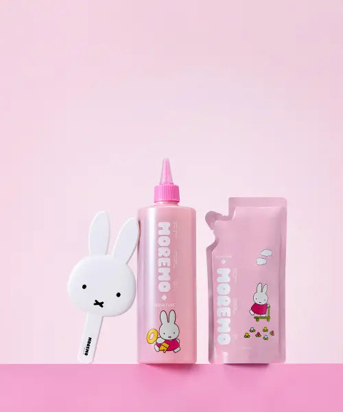 [MOREMO] Miffy Edition Water Treatment 475ml (Includes 80ml Refill + Mirror) / [미피에디션] 워터 트리트먼트 475ml 미피 기획 (+워터 트리트먼트 80ml 리필+손거울 증정)