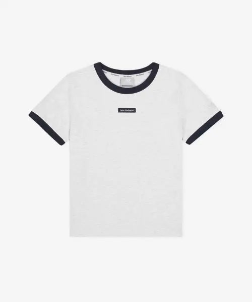 [NEW BALANCE] NBNEG2W462 Women's Ringer T-Shirt (L/Gray) / NBNEG2W462 / WOMEN 링거 반팔티 (L/GRAY)