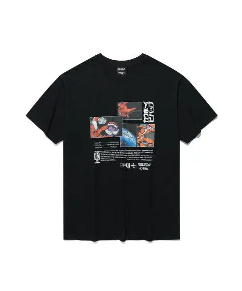 [NICEGHOSTCLUB] X COWBOY BEBOP SPACE GATE TEE_BLACK(NG2GMUT501D)