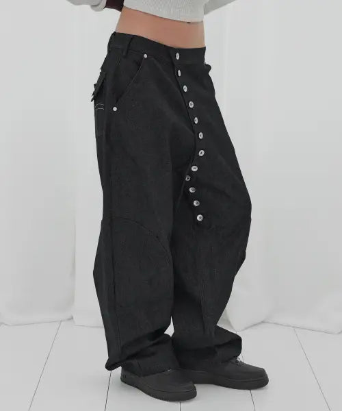 [FANCY CLUB] MY LIMIT DENIM PANTS (INDIGO) F26QD155 / 마이 리밋 데님 팬츠 (INDIGO) F26QD155