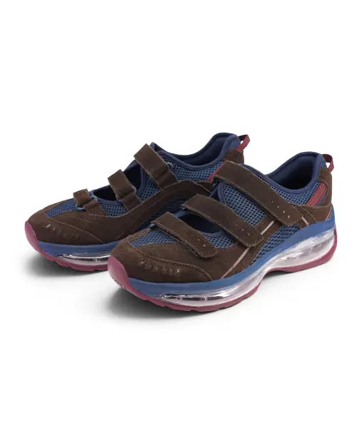 [YASE] Songe songe X  Yase 3-Strap Airsole  Mary Jane Mocha / 송이송이 x 야세 3-스트랩 에어솔 메리제인 모카