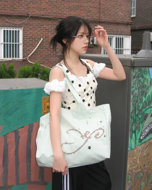 [YEOMIM] Pixel Bag (Mint) / [×윤비누] pixel bag (mint)