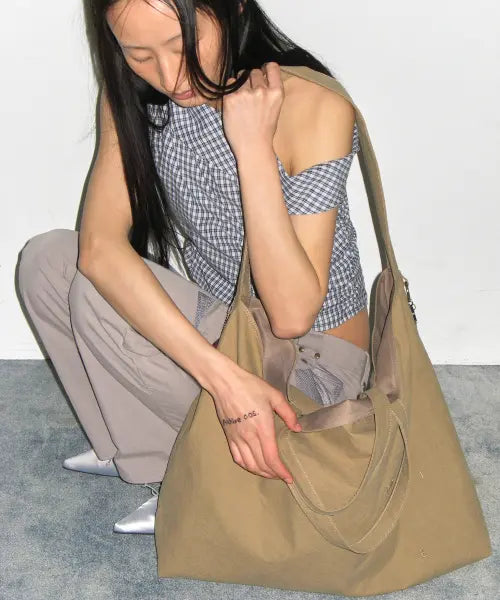 [POTE] 0015 3-Way Cross Bag_Vintage Tan / 0015 3-Way 크로스 백_빈티지 탄