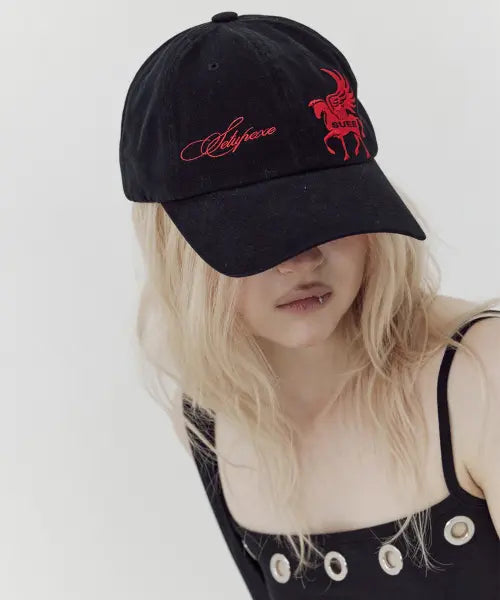 [SETUP-EXE] PEGASUS BALL CAP / BLACK