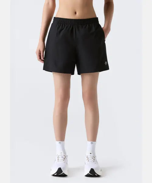 [DESCENTE] Essential Shorts (Men's 5-inch / Women's 4.5-inch) Black SR323RHP75 / 에센셜 쇼츠 (남성 5인치/여성 4.5인치) 블랙 SR323RHP75