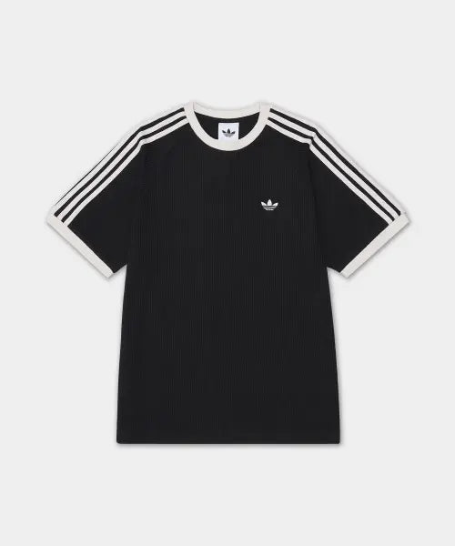 [ADIDAS] WAFFLE 3S TEE BLACK / 와플 3S 티 - 블랙 / KW7444