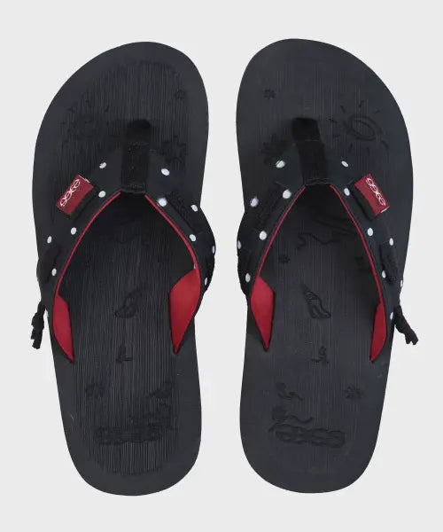 [23.65] FEROA Flip Flops - Dot Black / FEROA 플리플랍 - 도트블랙