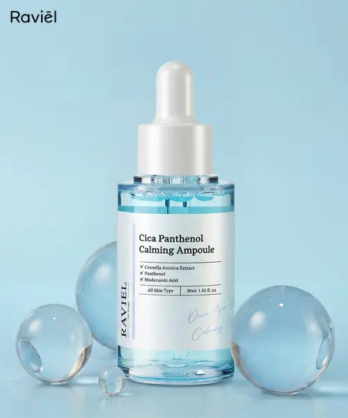 [RAVIEL] Cica Panthenol Calming Ampoule 30ml / 시카 판테놀 카밍 앰플 30ml