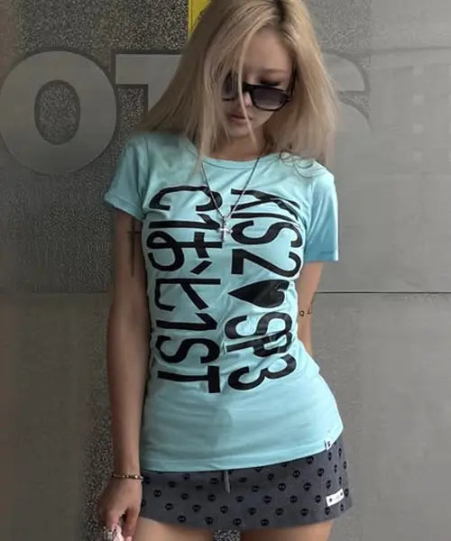 [GRAVER] [WOMAN] TYPA BABY Baby Tee_3color / [WOMAN]TYPA BABY 베이비티_3color