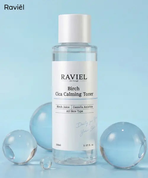 [RAVIEL] Birch Cica Calming Toner 150ml / [자작나무수액 50%] 시카 카밍 토너 150ml