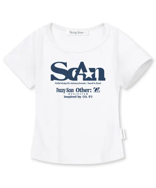 [FUZZY SCAN] Ader Error Fuzzy Slim Short Sleeve T-Shirt (6 Colors) / 아더 오브젝트 퍼지 슬림 반팔 티셔츠 6color
