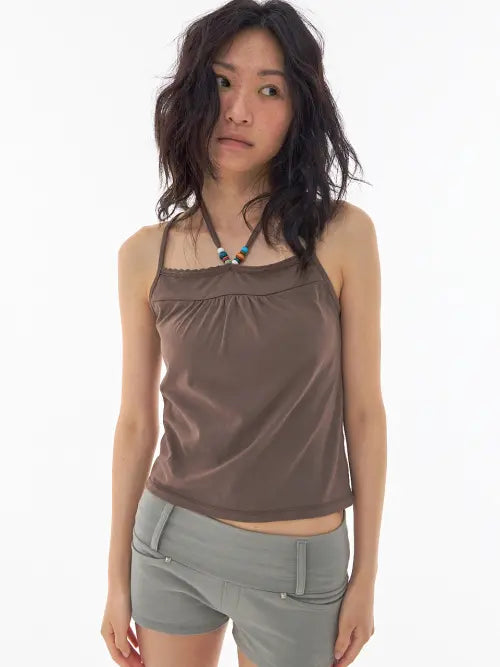 [EXPIRED GIRL] Noma Bead Top Cocoa Brown / [3rd] Noma Bead Top Cocoa Brown