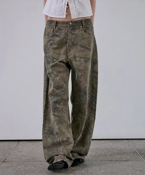 [ORDES] REAL TREE COTTON PANTS / 리얼 트리 코튼 팬츠
