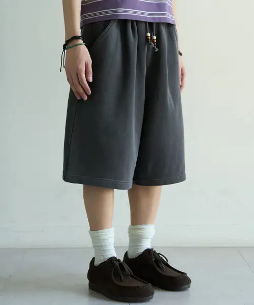[MAINBOOTH] Haze Sweat Shorts(CHARCOAL)