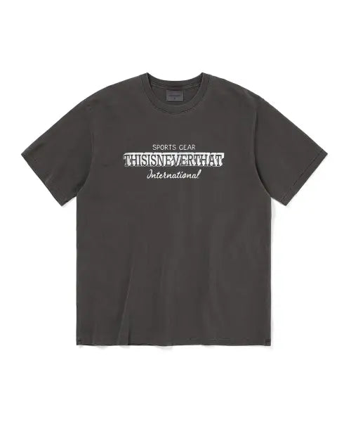 [THISISNEVERTHAT] S.G. INTL. Tee Charcoal