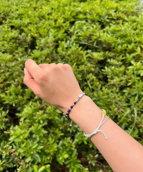 [IAMJ] Lapis Array Bracelet (2types) / 라피스 어레이 비드 팔찌 (2types)