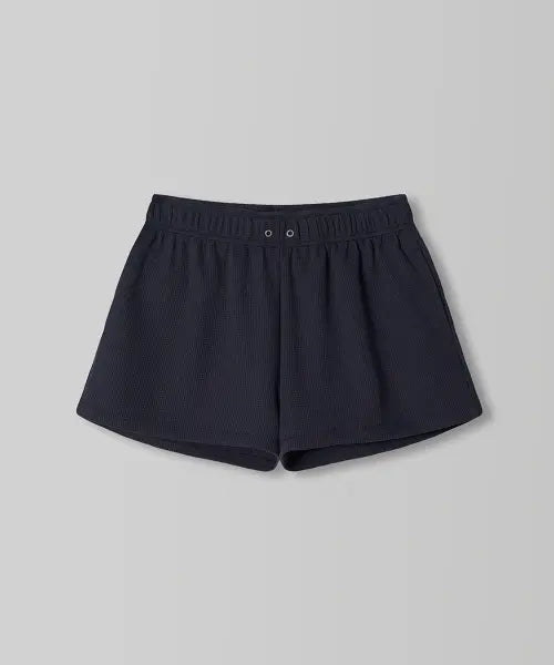 [108POUND] Easy Waffle Shorts_Navy
