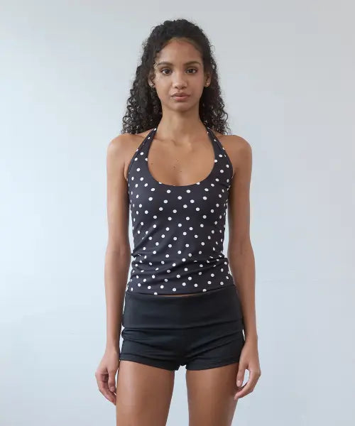 [PISCESS] Halter Tankini Shorts Set - 4 Colors / 홀터 탱키니 반바지 세트_4Color