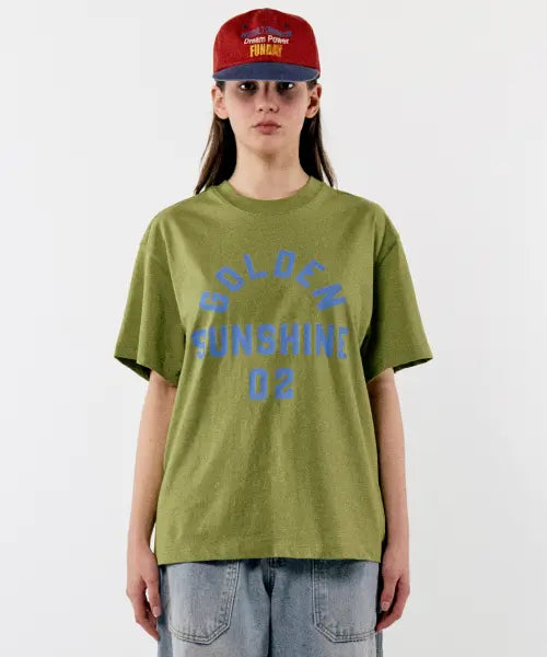 [GOLDEN SUNSHINE] COMFORT TEE_OLIVE
