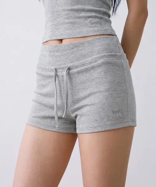 [STEELS] ICE TOUCH Fold Low-Waist Shorts / 아이스터치 폴드 세미로우웨이스트 쇼츠