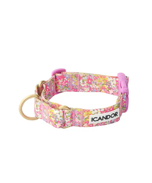 [ICANDOR] MARTINGALE COLLAR BUCKLE_FLORA / 마틴게일 카라 버클_플로라