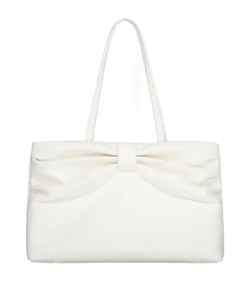 [FORUSRING] Ribbon dot bag (white)