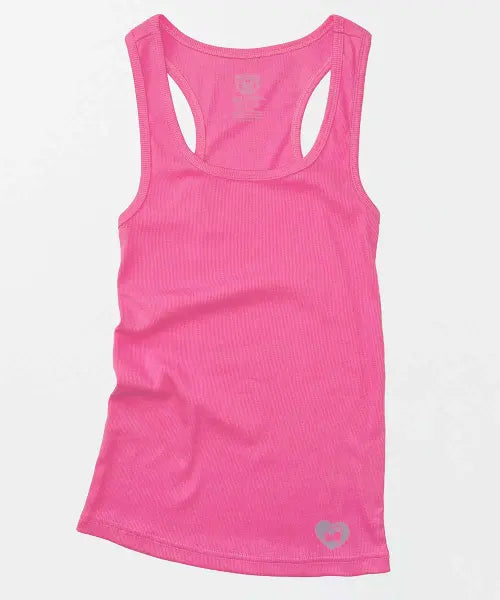 [SCULPTOR] Razorback Tank Top Acid Pink