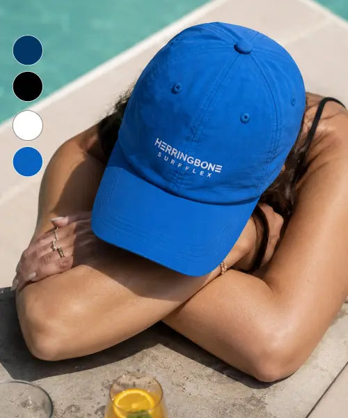 [HERRINGBONE] Signature Light Nylon Ball Cap (4 Colors) / 시그니처 라이트 나일론 볼캡 (4color) / YJ105