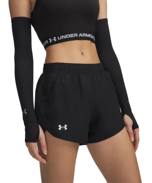 [UNDERARMOUR] Women's Fly By 3-inch Shorts / 여성 플라이 바이 3인치 쇼츠 1382438-001