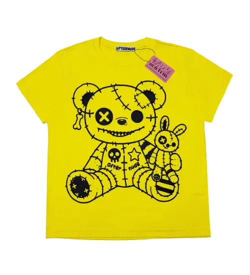 [AFTERNUDE] BAD BEAR TEE (YELLOW) / 베드 베어 티 (옐로우)