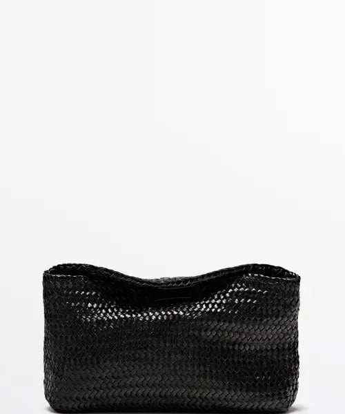[MASSIMO DUTTI] Braided Napa Leather Bag / 브레이디드 나파 가죽 백