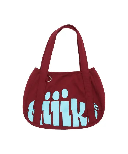[KIJIKO] Easy Slouchy Sweat Bag Burgundy / Ke907. Easy Slouchy Sweat Bag Burgundy