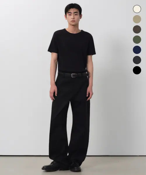 [MUSINSA STANDARD] Solid Curved Chino Pants (7 Colors) / 솔리드 CP 커브드 치노 팬츠 (7 colors)