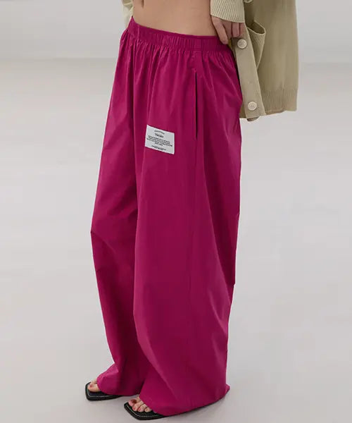 [MICHIKO LONDON KOSHINO] (Uni) Vivid One-mile Pants Magenta pink / (Uni) 비비드 원마일 팬츠 마젠타 핑크