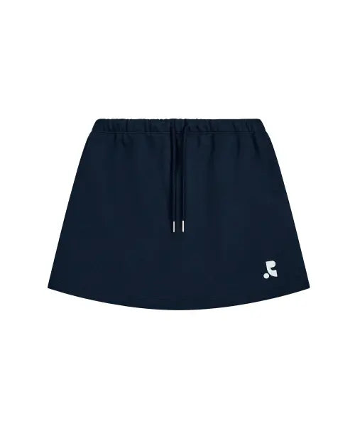 [REST\u0026RECREATION] SWEAT MINI SKORT - NAVY