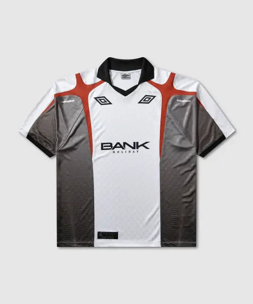 [UMBRO] [UMBRO X SLAM JAM] Classic England Polo Short Sleeve Jersey White UR111ORJ32 / [UMBRO X SLAM JAM] 클래식 잉글랜드 폴로 반팔 저지 화이트 UR111ORJ32