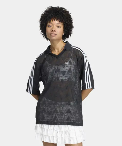 [ADIDAS] LACE JSY            BLACK / 레이스 축구 저지 - 블랙 / KD0344