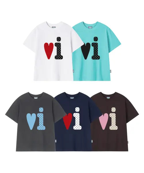 [VIDEO JOCKEY] Vivi T-Shirt [5 Colors] / 비비 티셔츠 [5COLOR]