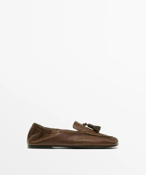 [MASSIMO DUTTI] Tassel Leather Loafers / 태슬 레더 로퍼